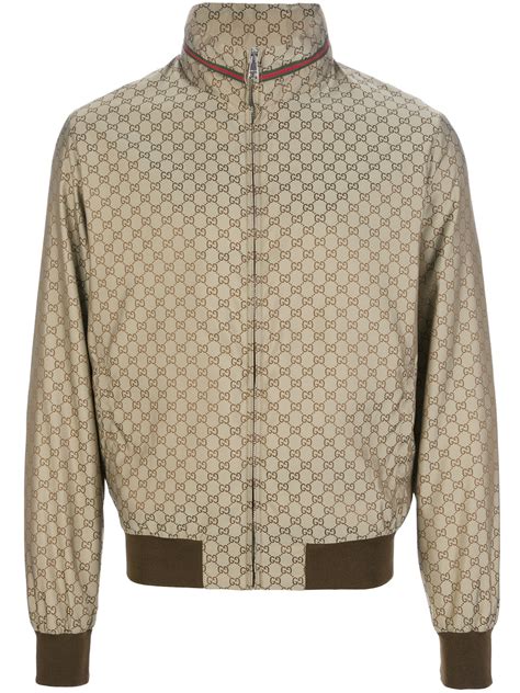 gucci jersey bomber jacket|Gucci bomber jacket men's.